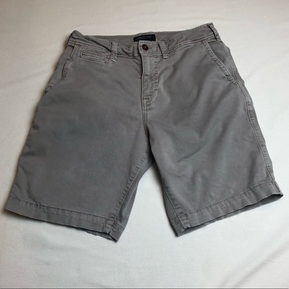 American Eagle Size 30 Grey Cargo Shorts Mens